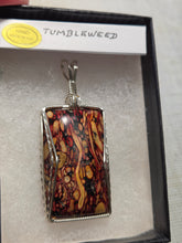 Load image into Gallery viewer, Custom Wire Wrapped Tumbleweed Necklace/Pendant Sterling Silver