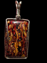 Load image into Gallery viewer, Custom Wire Wrapped Tumbleweed Necklace/Pendant Sterling Silver