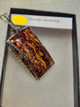 Load image into Gallery viewer, Custom Wire Wrapped Tumbleweed Necklace/Pendant Sterling Silver