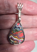 Load image into Gallery viewer, Custom Cut &amp; Polished Cadilac Ranch Texas Necklace/Pendant Sterling Silver