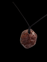 Load image into Gallery viewer, Custom Cut &amp; Polished Corded Moss Jasper Necklace/Pendant