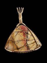 Load image into Gallery viewer, Custom  Wire Wrapped Picaso Jasper Necklace/Pendant 14kgf Wire