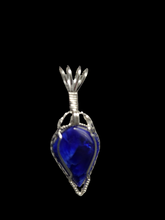 Load image into Gallery viewer, Custom Wire Wrapped Bridewell Stone Necklace/Pendant Sterling Silver