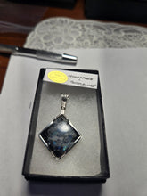 Load image into Gallery viewer, **SOLD **Custom Wire Wrapped Moonstone with Tourmaline Necklace/Pendant Sterling Silver