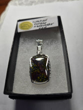 Load image into Gallery viewer, Custom Wire Wrapped European Vintage Stone Necklace/Pendant Sterling Silver