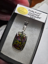 Load image into Gallery viewer, Custom Wire Wrapped European Vintage Stone Necklace/Pendant Sterling Silver