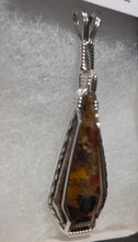 Load image into Gallery viewer, Custom Cut Polished Puddingstone Necklace/Pendant Sterling Silver