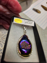 Load image into Gallery viewer, Custom Wire Wrapped Window Druzy Necklace/Pendant Sterling Silver
