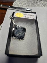 Load image into Gallery viewer, **SOLD **Custom Wire Wrapped Moonstone with Tourmaline Necklace/Pendant Sterling Silver