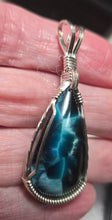 Load image into Gallery viewer, Custom Wire Wrapped Bridewell Stone Necklace/Pendant Sterling Silver