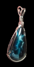 Load image into Gallery viewer, Custom Wire Wrapped Bridewell Stone Necklace/Pendant Sterling Silver