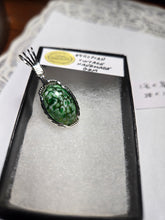 Load image into Gallery viewer, Custom Wire Wrapped European Vintage Stone Necklace/Pendant Sterling Silver