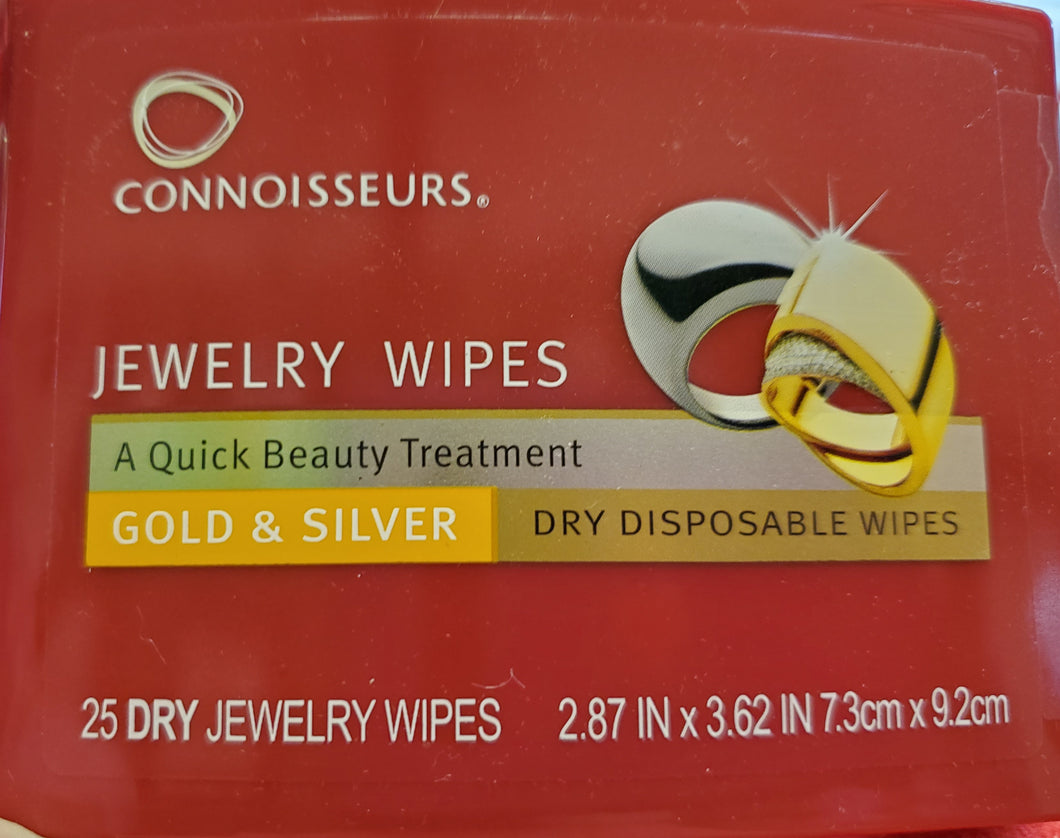 Connoisseurs Jewelry Wipes/Recommended Jewelry Cleaner – Treasure Tree Wire  Wrapped Jewelry