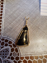 Load image into Gallery viewer, Custom Wire Wrapped Apache Gold Necklace/Pendant 14 Kgf Wire