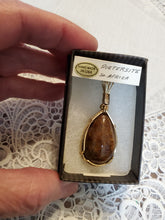 Load image into Gallery viewer, Custom Wire Wrapped Pietersite Necklace/Pendant 14Kgf