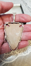 Load image into Gallery viewer, Custom Wire Wrapped Arrowhead Necklace/Pendant Sterling Silver