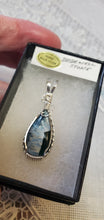 Load image into Gallery viewer, Custom Wire Wrapped Bridewell Stone Necklace/Pendant Sterling Silver