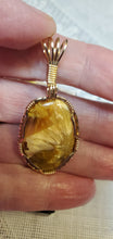 Load image into Gallery viewer, Custom Wire Wrapped Gold Bridewell Stone Necklace/Pendant 14kgf