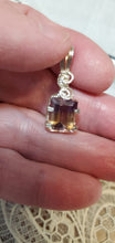 Load image into Gallery viewer, Custom Wire Wrapped Faceted Ametrine Neklace/Pendant Sterling Silver