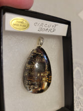Load image into Gallery viewer, Custom Rare Circuit Board Neckace/Pendant Sterling Silver