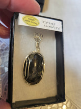 Load image into Gallery viewer, Custom Wire Wrapped Texas Llanite Necklace/Pendant Sterling Silver