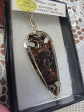 Load image into Gallery viewer, Custom Wire Wrapped  Napped by Errett Callahan Arrowhead Necklace/ Pendant Sterling Silver
