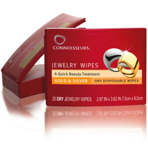 Connoisseurs Jewelry Wipes/Recommended Jewelry Cleaner